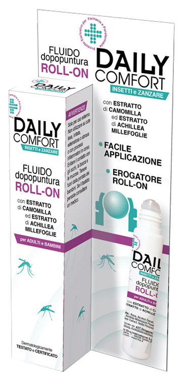 DAILY COMFORT ANTIZANZARE DOPOPUNTURA ROLL-ON 10 ML DAILY COMFORT ANTIZANZARE DOPOPUNTURA ROLL-ON 10 ML