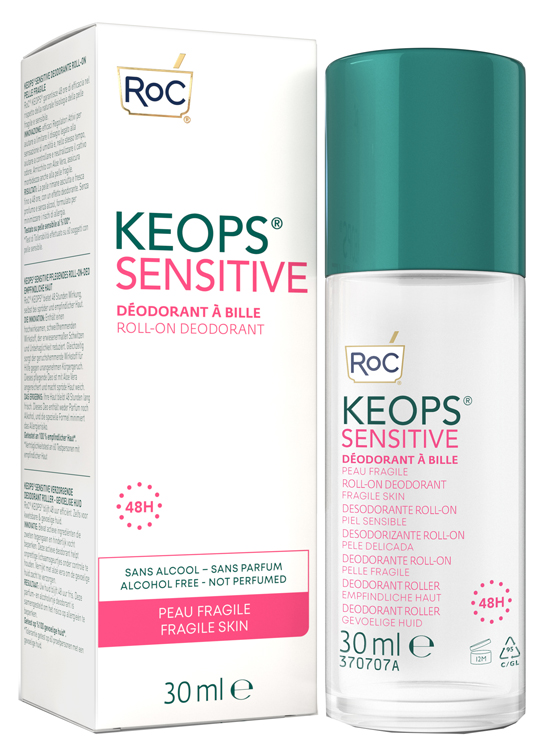 ROC KEOPS DEODORANTE ROLL-ON 48H SENSITIVE 30 ML ROC KEOPS DEODORANTE ROLL-ON 48H SENSITIVE 30 ML