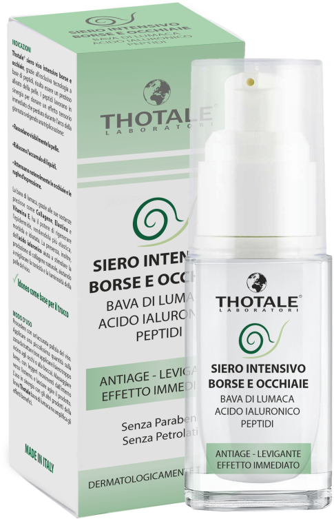 THOTALE SIERO INTENSIVO BORSE E OCCHIAIE BAVA DI LUMACA 30 ML THOTALE SIERO INTENSIVO BORSE E OCCHIAIE BAVA DI LUMACA 30 ML