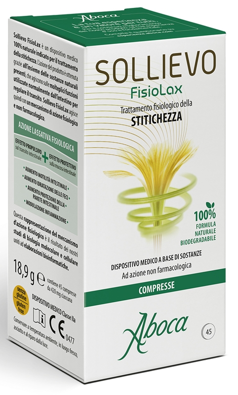 SOLLIEVO FISIOLAX 45 COMPRESSE SOLLIEVO FISIOLAX 45 COMPRESSE
