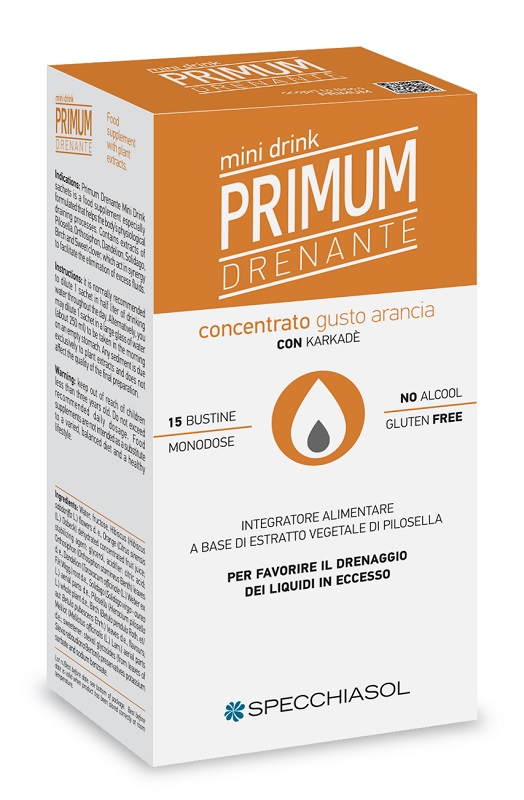 PRIMUM DRENANTE MINIDRINK ARANCIA 15 STICK DA 10 ML PRIMUM DRENANTE MINIDRINK ARANCIA 15 STICK DA 10 ML
