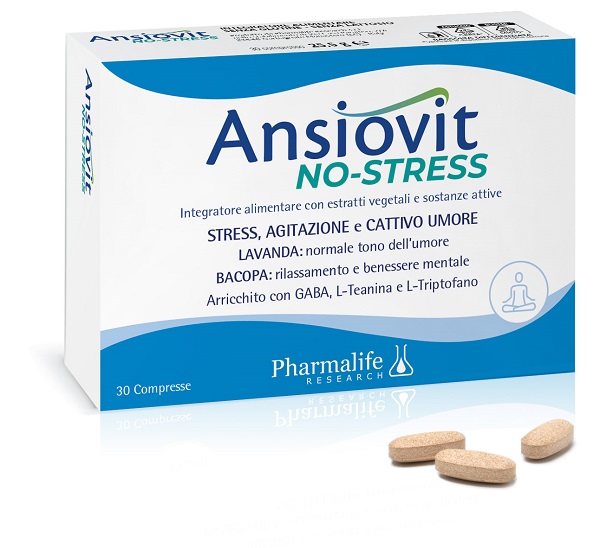 ANSIOVIT NO STRESS 30 COMPRESSE ANSIOVIT NO STRESS 30 COMPRESSE