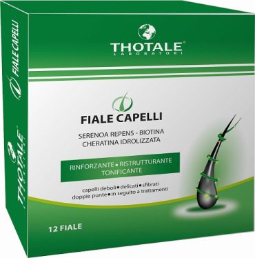 THOTALE RISTRUTTURANTE CAPELLI 12 FIALE 7 ML