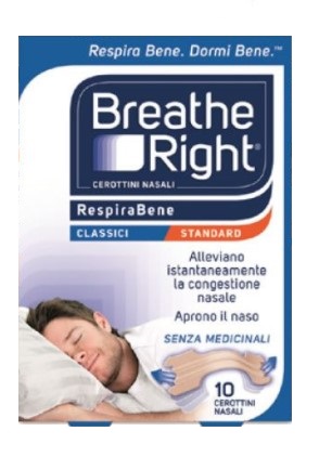 CEROTTI NASALI BREATHE RIGHT CLASSICI 10 PEZZI CEROTTI NASALI BREATHE RIGHT CLASSICI 10 PEZZI