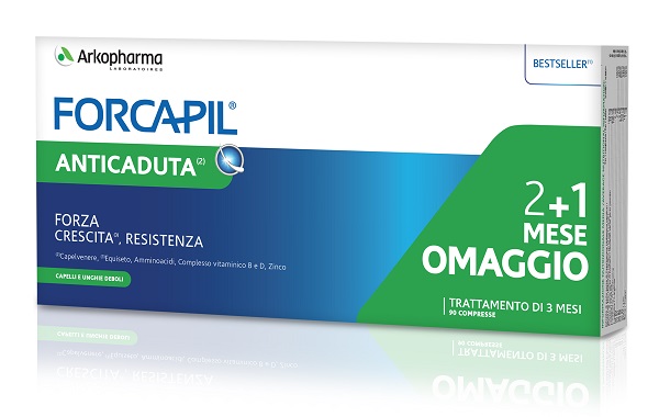 FORCAPIL ANTICADUTA 90CPR 2+1 MESE IN OMAGGIO FORCAPIL ANTICADUTA 90CPR 2+1 MESE IN OMAGGIO