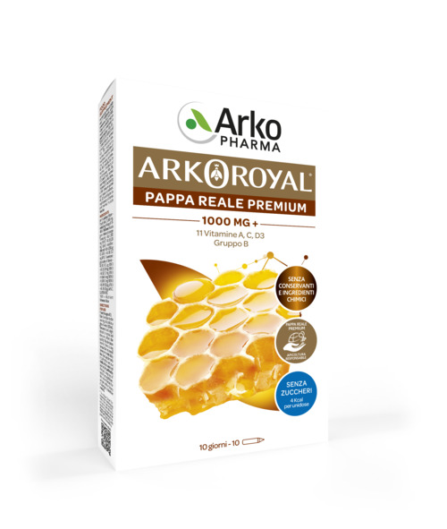 ARKOROYAL IMMUNITA' SENZA ZUCCHERO 10 FLACONCINI DA 15 ML