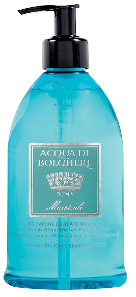 ACQUA DI BOLGHERI SAPONE DELICATO BIO MAESTRALE 500 ML ACQUA DI BOLGHERI SAPONE DELICATO BIO MAESTRALE 500 ML