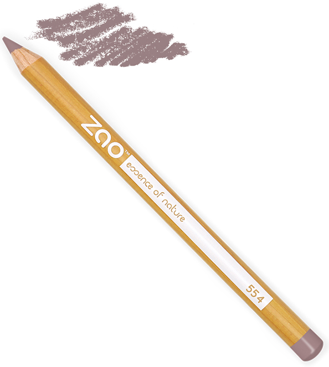 ZAO ORGANIC MAKE UP MATITA MULTIFUNZIONE 554 MARRONE CHIARO 1,14 G