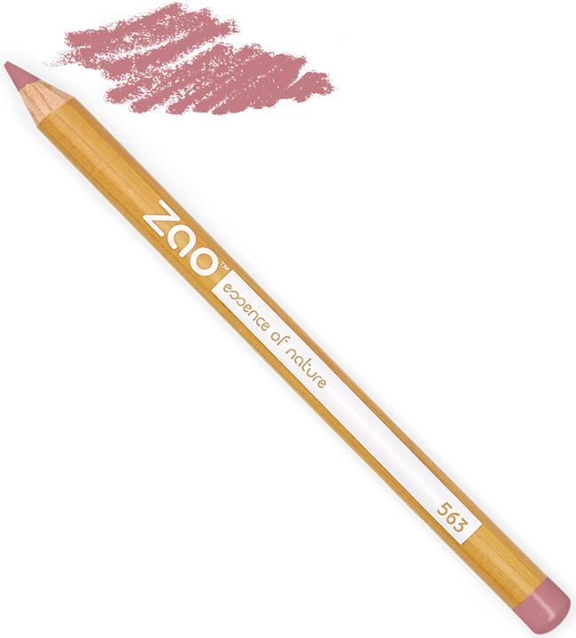 ZAO ORGANIC MAKE UP MATITA MULTIFUNZIONE 563 ROSA VINTAGE 1,14 G