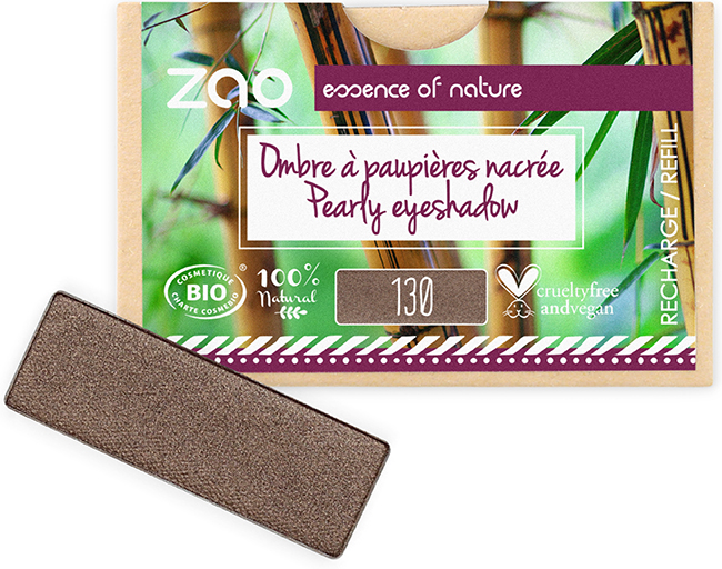 ZAO ORGANIC MAKE UP RICARICA OMBRETTO RETTANGOLO 130 MARRONE INTENSO 1,3 G ZAO ORGANIC MAKE UP RICARICA OMBRETTO RETTANGOLO 130 MARRONE INTENSO 1,3 G