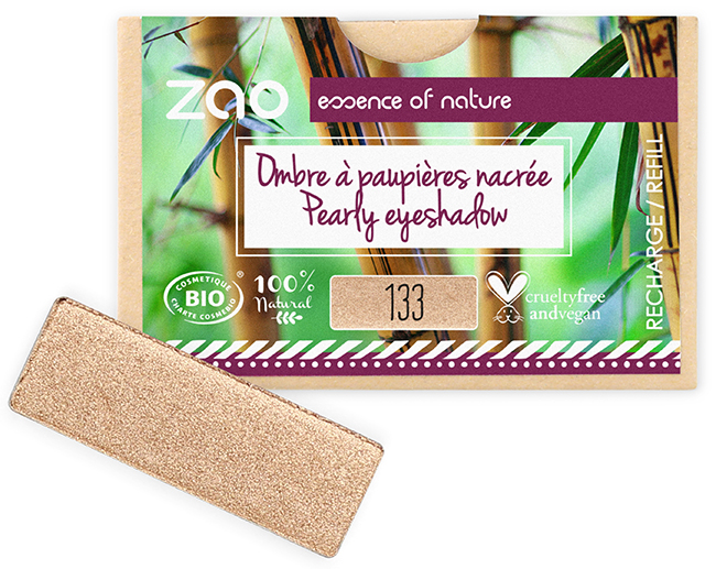 ZAO ORGANIC MAKE UP RICARICA OMBRETTO RETTANGOLO 133 GOLDY 1,3 G ZAO ORGANIC MAKE UP RICARICA OMBRETTO RETTANGOLO 133 GOLDY 1,3 G
