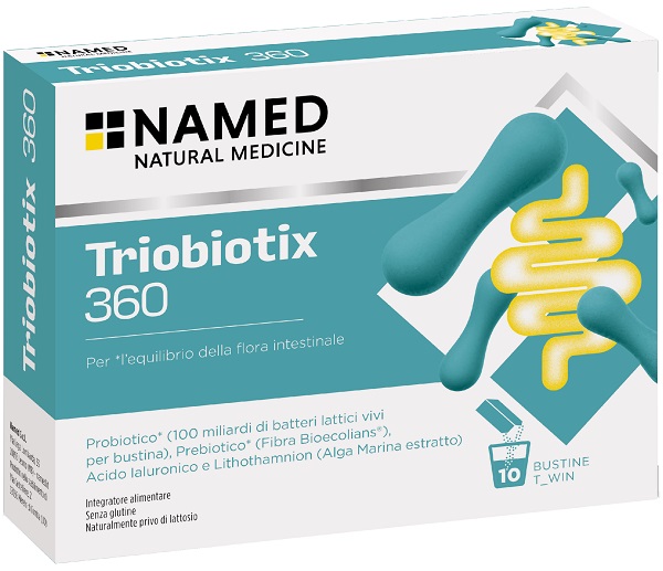 TRIOBIOTIX360 10 BUSTINE DA 4 G CON EDULCORANTE TRIOBIOTIX360 10 BUSTINE DA 4 G CON EDULCORANTE