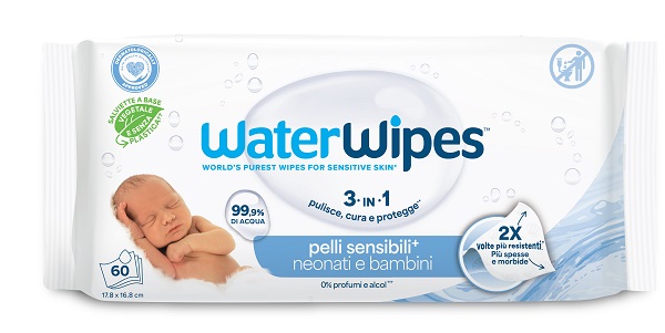 WATERWIPES BIO SALVIETTE 60 PEZZI WATERWIPES BIO SALVIETTE 60 PEZZI