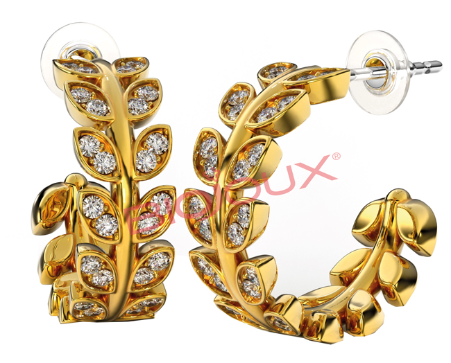 BJT237 ORECCHINI LORE'S GOLD PLATED BJT237 ORECCHINI LORE'S GOLD PLATED