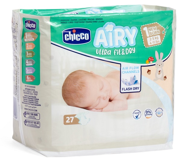 CHICCO PANNOLINI NEWBORN 27X6 CHICCO PANNOLINI NEWBORN 27X6