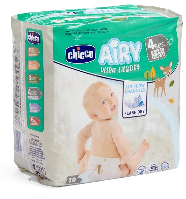 CHICCO PANNOLINI MAXI 19X6 CHICCO PANNOLINI MAXI 19X6