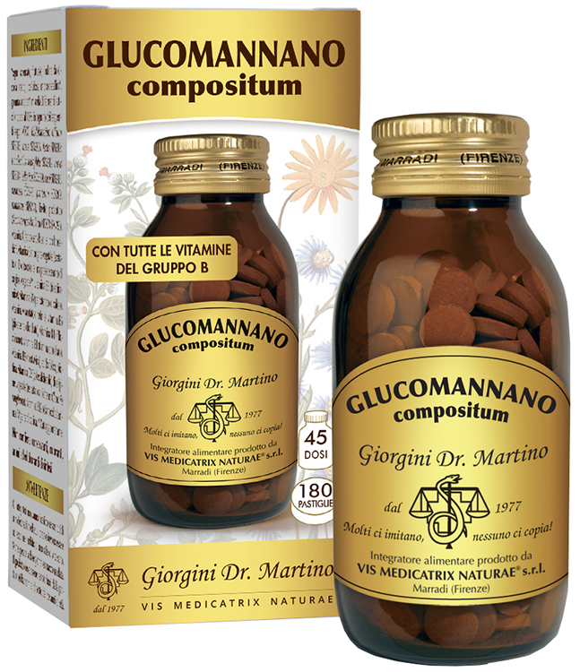 GLUCOMANNANO 180 PASTIGLIE GLUCOMANNANO 180 PASTIGLIE