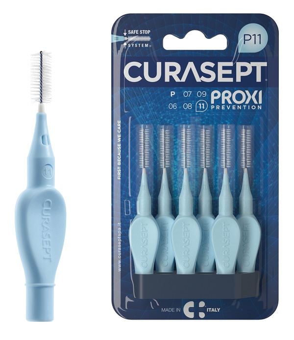 CURASEPT PROXI P11 AZZURRO/LIGHT BLUE 6 PEZZI CURASEPT PROXI P11 AZZURRO/LIGHT BLUE 6 PEZZI