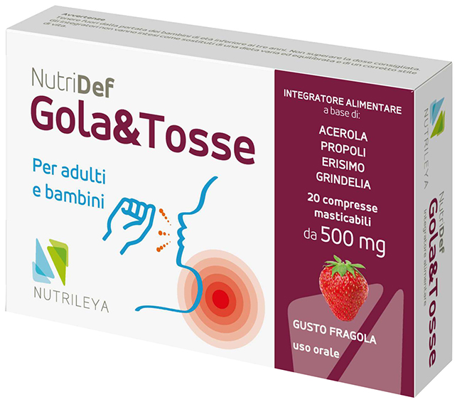 NUTRIDEF GOLA&TOSSE 20 COMPRESSE NUTRIDEF GOLA&TOSSE 20 COMPRESSE