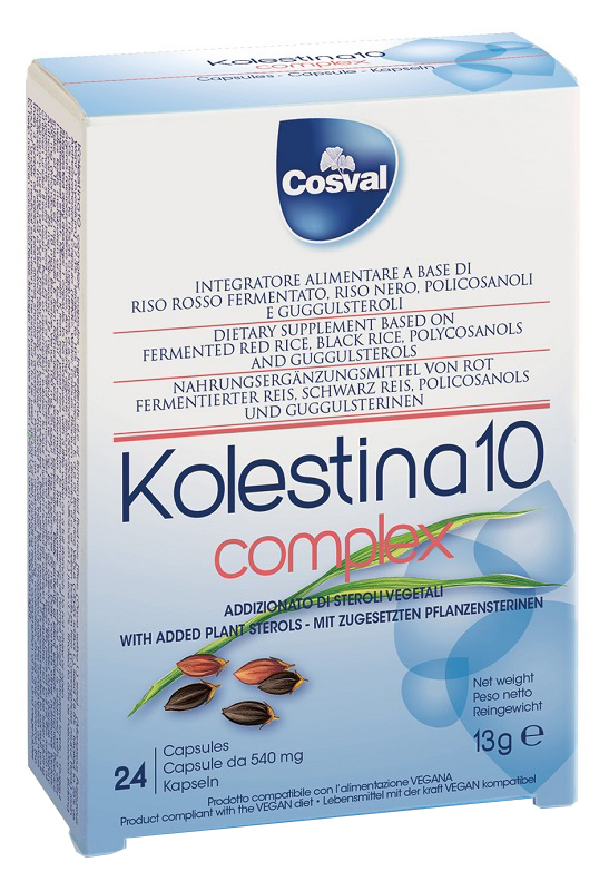 KOLESTINA 10 COMPLEX 24 CAPSULE NUOVA FORMULA
