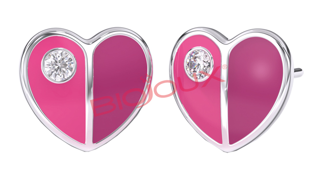 BJT735 ORECCHINI SWEETHEART GOLD PLATED
