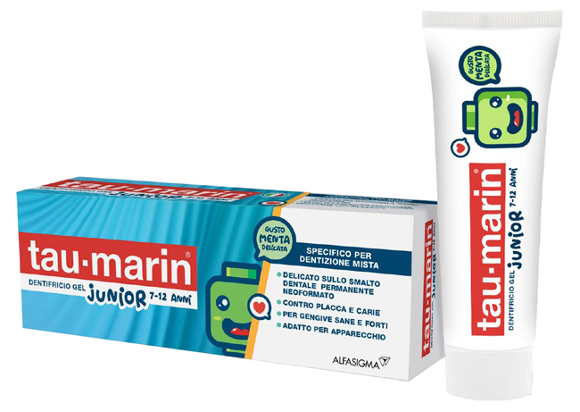 TAU MARIN DENTIFRICIO JUNIOR 7-12 ANNI 50 ML TAU MARIN DENTIFRICIO JUNIOR 7-12 ANNI 50 ML
