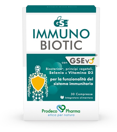 GSE IMMUNOBIOTIC 30 COMPRESSE GSE IMMUNOBIOTIC 30 COMPRESSE
