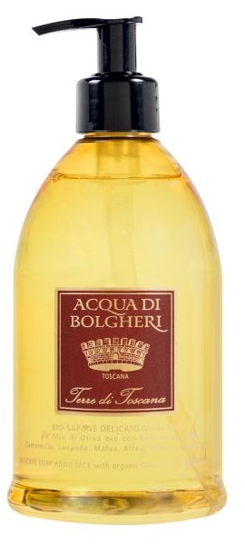 ACQUA DI BOLGHERI BIO-SAPONE MANI/VISO TERRE DI TOSCANA 500 ML
