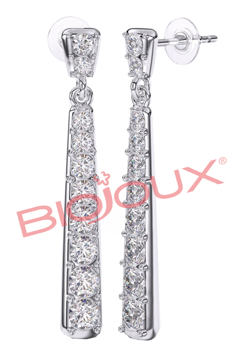 BJT284 ORECCHINI JASMINE 35 STAINLESS STEEL BJT284 ORECCHINI JASMINE 35 STAINLESS STEEL