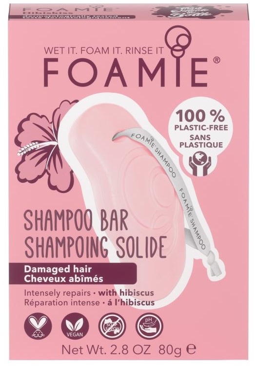 FOAMIE SHAMPOO BAR HIBISKISS 80 G FOAMIE SHAMPOO BAR HIBISKISS 80 G