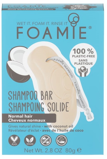 FOAMIE SHAMPOO BAR SHAKE YOUR COCONUTS 80 G FOAMIE SHAMPOO BAR SHAKE YOUR COCONUTS 80 G