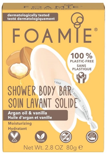 FOAMIE DOCCIASCHIUMA BAR KISS ME ARGAN 80 G FOAMIE DOCCIASCHIUMA BAR KISS ME ARGAN 80 G
