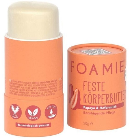 FOAMIE BURRO CORPO OAT TO BE SMOOTH 50 G FOAMIE BURRO CORPO OAT TO BE SMOOTH 50 G