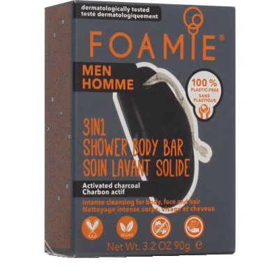 FOAMIE UOMO 3 IN 1 WHAT A MEN DOCCIA SHAMPOO 80 G FOAMIE UOMO 3 IN 1 WHAT A MEN DOCCIA SHAMPOO 80 G