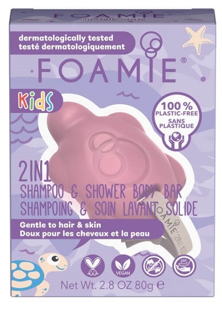FOAMIE BAMBINI 2 IN 1 TURTELLY CUTE DOCCIA SHAMPOO 80 G FOAMIE BAMBINI 2 IN 1 TURTELLY CUTE DOCCIA SHAMPOO 80 G