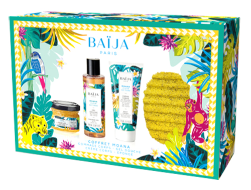 BAIJA MOANA SET CORPO GEL DOCCIA 100 ML + SCRUB 60 ML + CREMA CORPO 75 ML + SPUGNA BAIJA MOANA SET CORPO GEL DOCCIA 100 ML + SCRUB 60 ML + CREMA CORPO 75 ML + SPUGNA