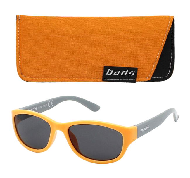 BADS OCCHIALI DA SOLE PROTETTIVI IN SILICONE PER BAMBINI ETA' 2-5 ARANCIO BADS OCCHIALI DA SOLE PROTETTIVI IN SILICONE PER BAMBINI ETA' 2-5 ARANCIO