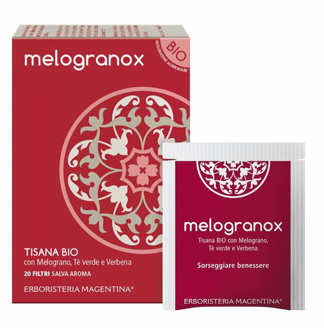 TISANA MELOGRANOX BIO 20 FILTRI DA 30 G TISANA MELOGRANOX BIO 20 FILTRI DA 30 G