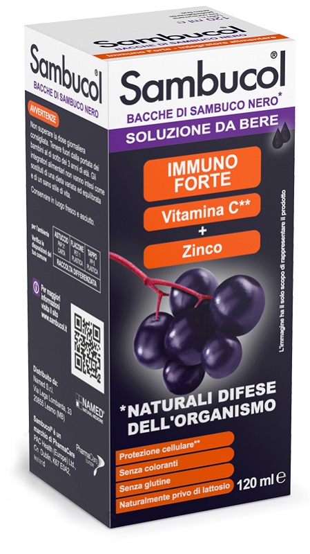 SAMBUCOL LIQUIDO DA BERE 120 ML SAMBUCOL LIQUIDO DA BERE 120 ML