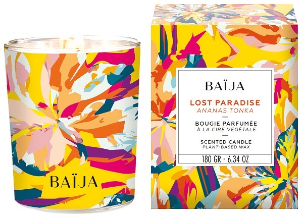 BAIJA LOST PARADISE SCENTED CANDLE WITH NATURAL WAX 180 G BAIJA LOST PARADISE SCENTED CANDLE WITH NATURAL WAX 180 G