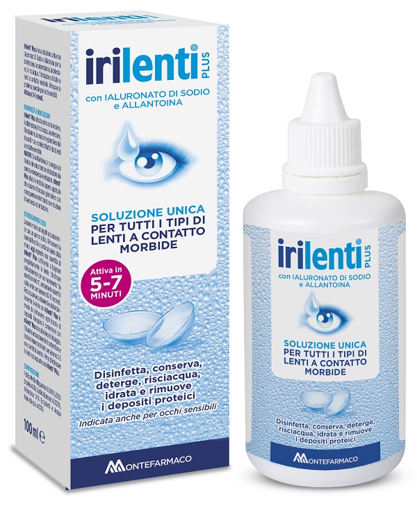 SOLUZIONE UNICA PER LENTI A CONTATTO IRILENTI 100 ML SOLUZIONE UNICA PER LENTI A CONTATTO IRILENTI 100 ML