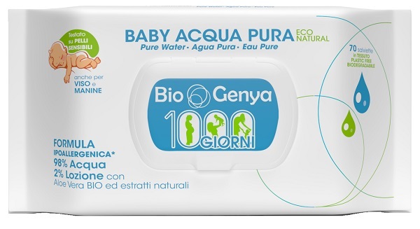 BIOGENYA BABY ECO NATURA ACQUA PURA 70 SALVIETTE BIOGENYA BABY ECO NATURA ACQUA PURA 70 SALVIETTE