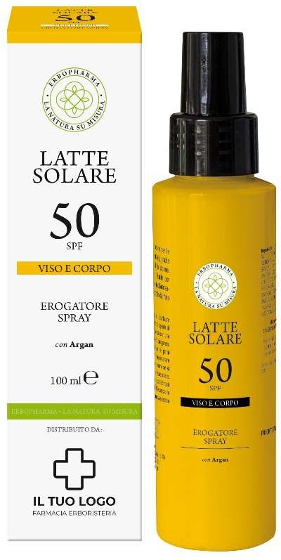 ERBOPHARMA LATTE SOLARE SPF50+ SPRAY 100 ML ERBOPHARMA LATTE SOLARE SPF50+ SPRAY 100 ML