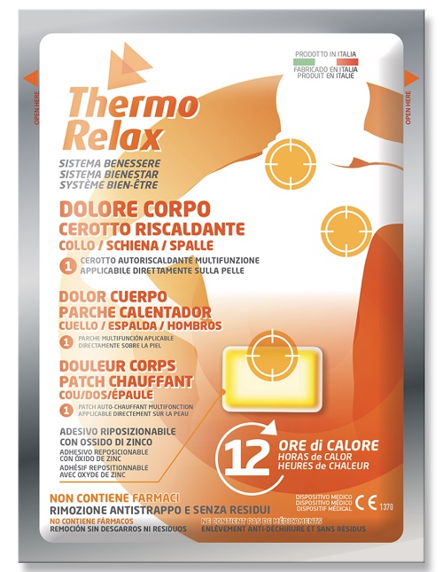 CEROTTO RISCALDANTE DOLORE CORPO THERMORELAX