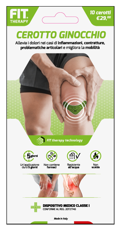FIT THERAPY CEROTTO GINOCCHIO 10 PEZZI FIT THERAPY CEROTTO GINOCCHIO 10 PEZZI