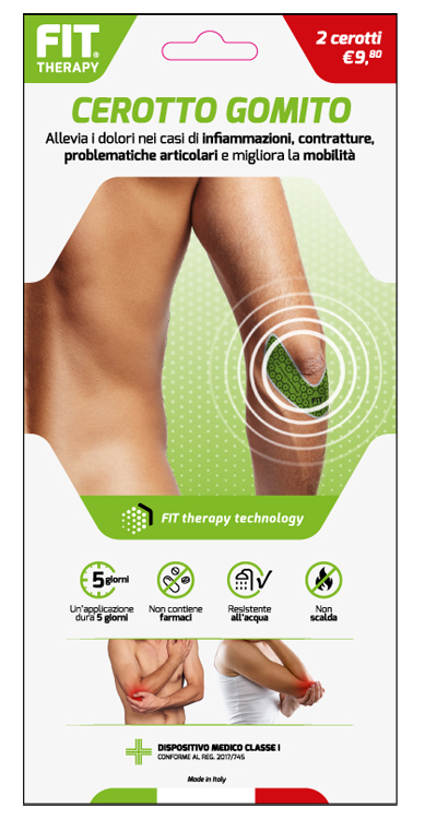 FIT THERAPY CEROTTO GOMITO 2 PEZZI FIT THERAPY CEROTTO GOMITO 2 PEZZI