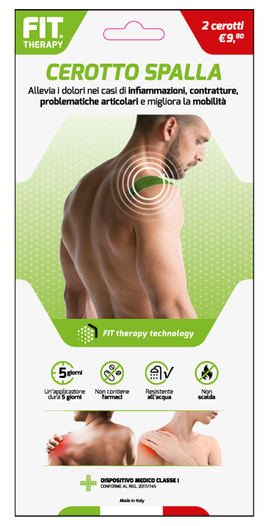 FIT THERAPY CEROTTO SPALLA 2 PEZZI FIT THERAPY CEROTTO SPALLA 2 PEZZI