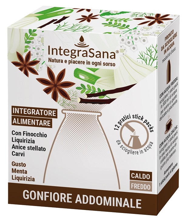 INTEGRASANA GONFIORE ADDOMINALE 12 STICK PACKS INTEGRASANA GONFIORE ADDOMINALE 12 STICK PACKS