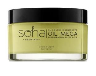SOHA OLIO BURRO RIGENERANTE CORPO CAPELLI OIL MEGA 200 ML SOHA OLIO BURRO RIGENERANTE CORPO CAPELLI OIL MEGA 200 ML