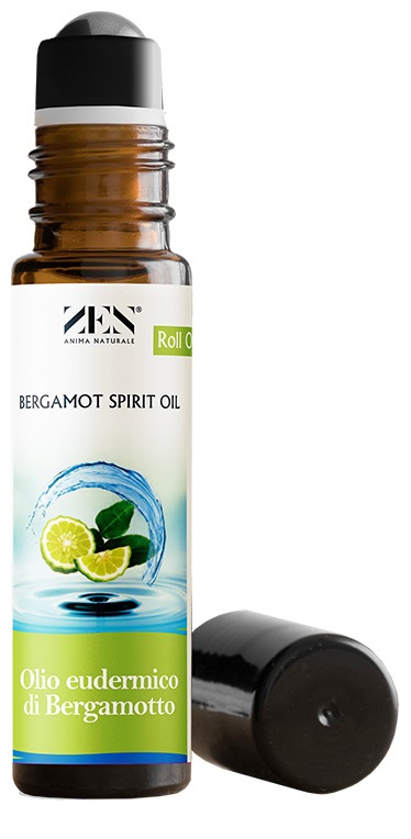 ZEN ANIMA NATURALE BERGAMOT SPIRIT OIL OLIO EUDERMICO ROLL ON DI BERGAMOTTO 10 ML